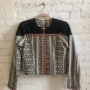 Tularosa Studded Jacket With Embroidery